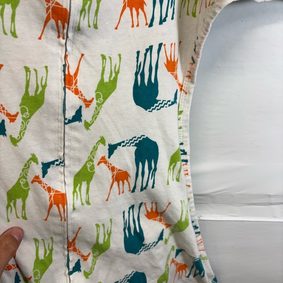 Sleeping Baby Zipadee Zip Giraffe Print Size Small - Picture 2 of 6